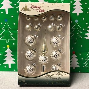 Christmas By Krebs First Responder Logo/Slogan 3-1/4 EMS Glass Ornament Silver Pearl Christmas By Krebs First Responder Logo/Slogan 3-1/4 EMS Glass Ornament Silver Pearl